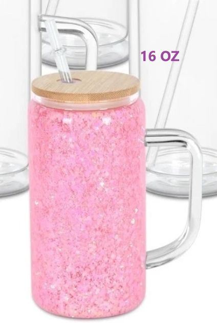 16oz with handle - GLASS