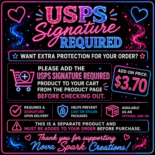 0 Signature required shipping